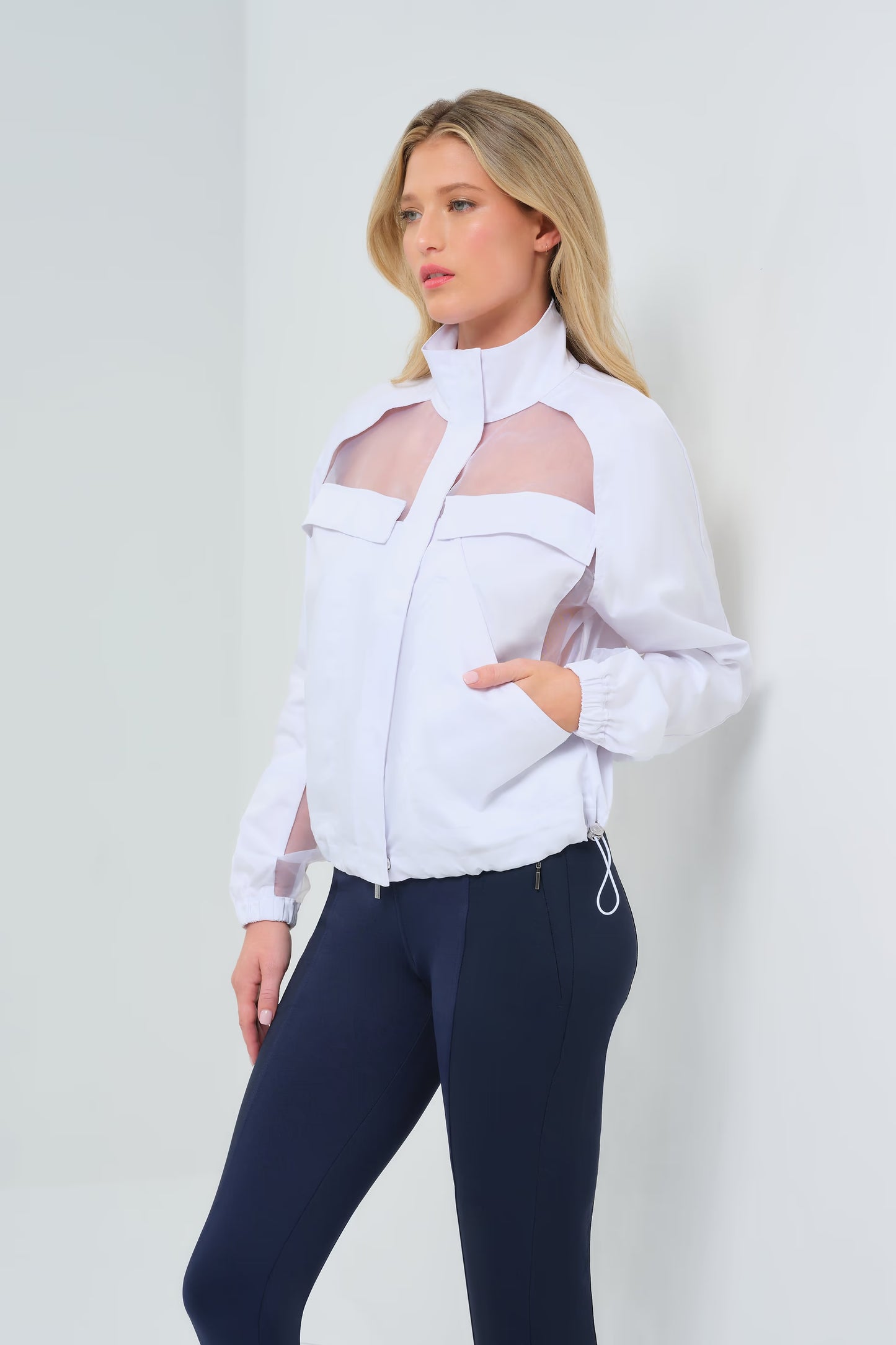 Crystal Poplin Jacket