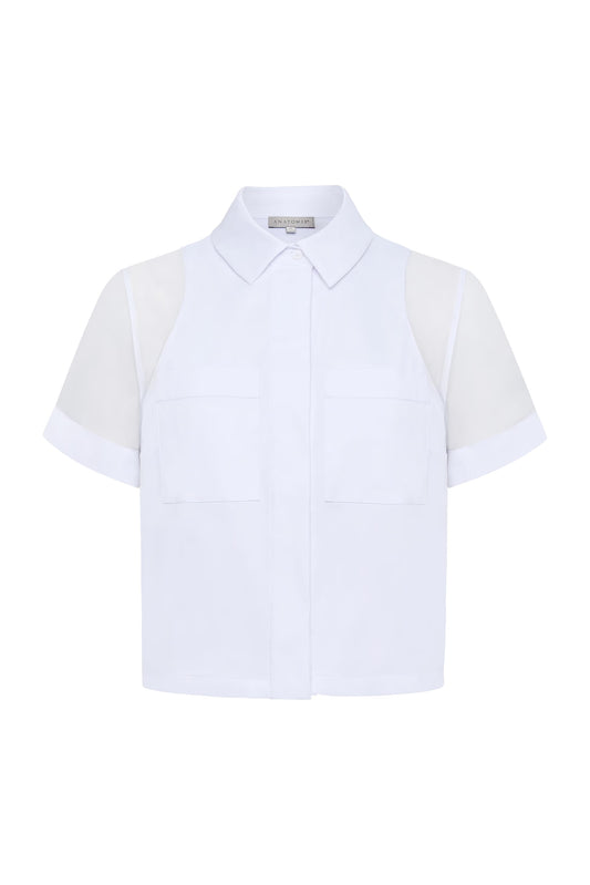 Jade Short Sleeve Button Down Shirt