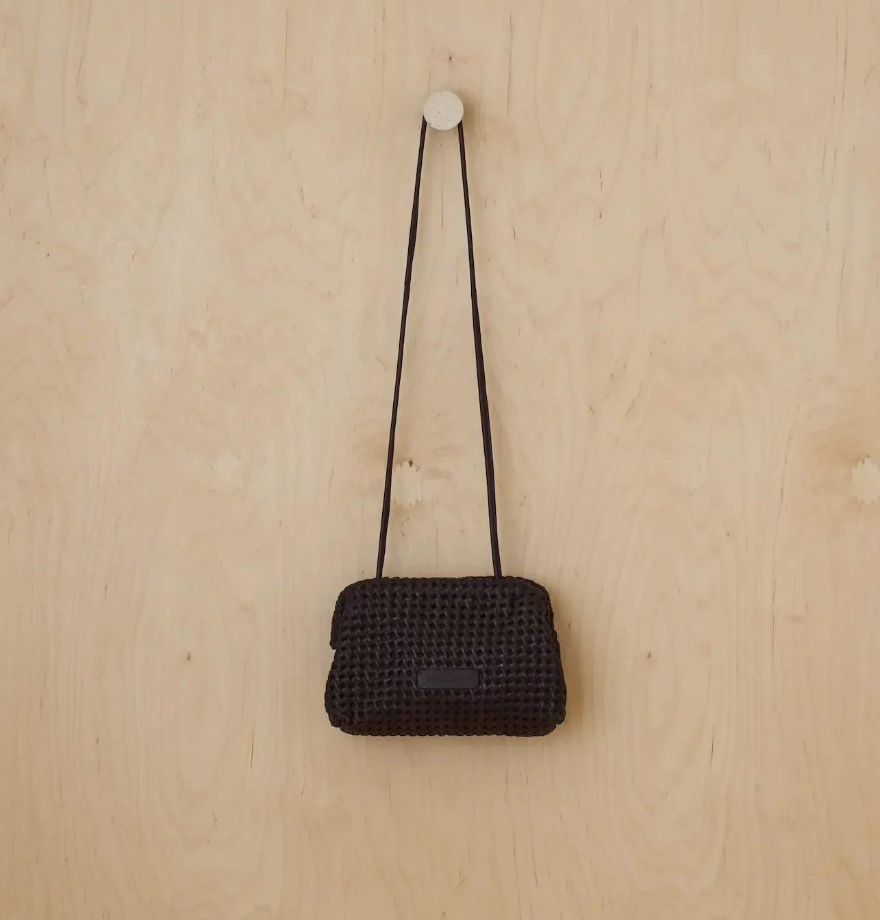 Vivian Chocolate Clutch Bag