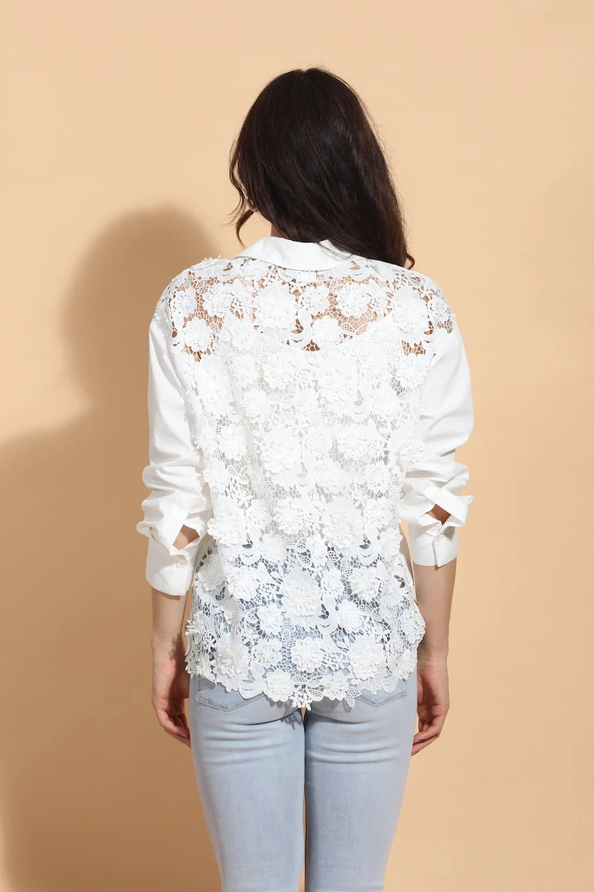 Prince Back Lace Top