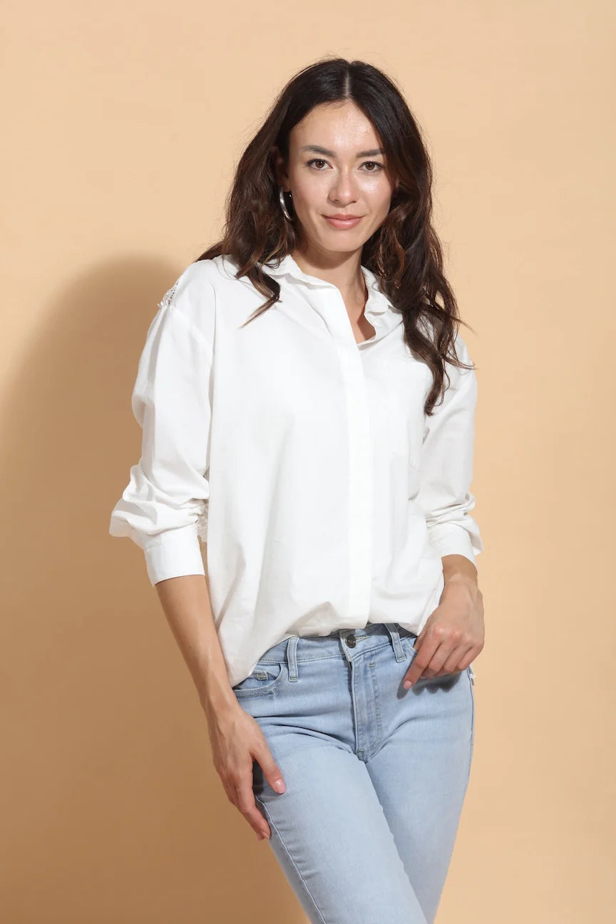 Prince Back Lace Top