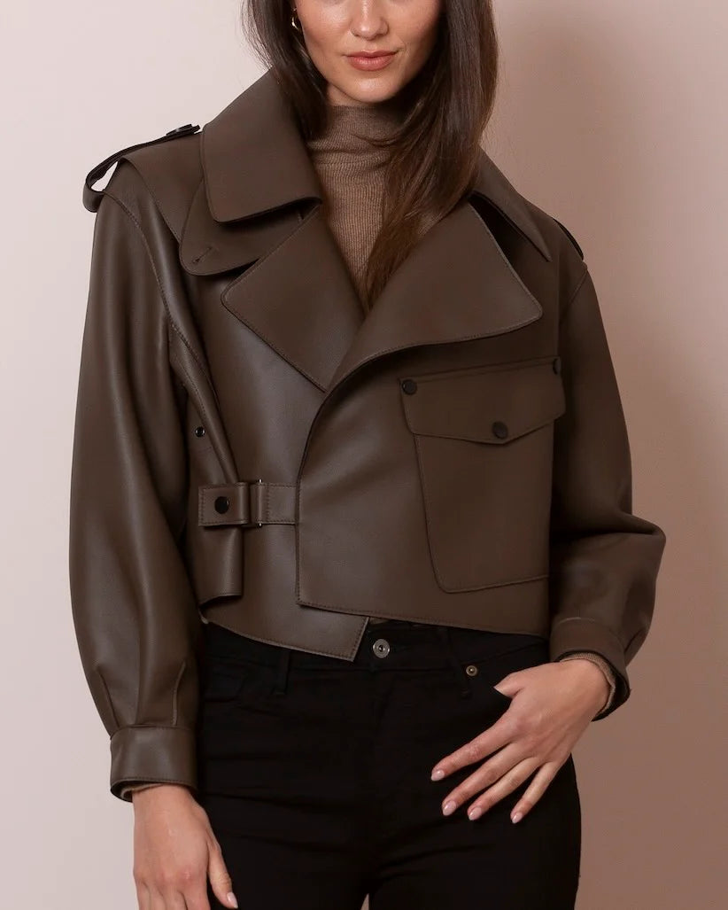 Brando Lambskin Jacket