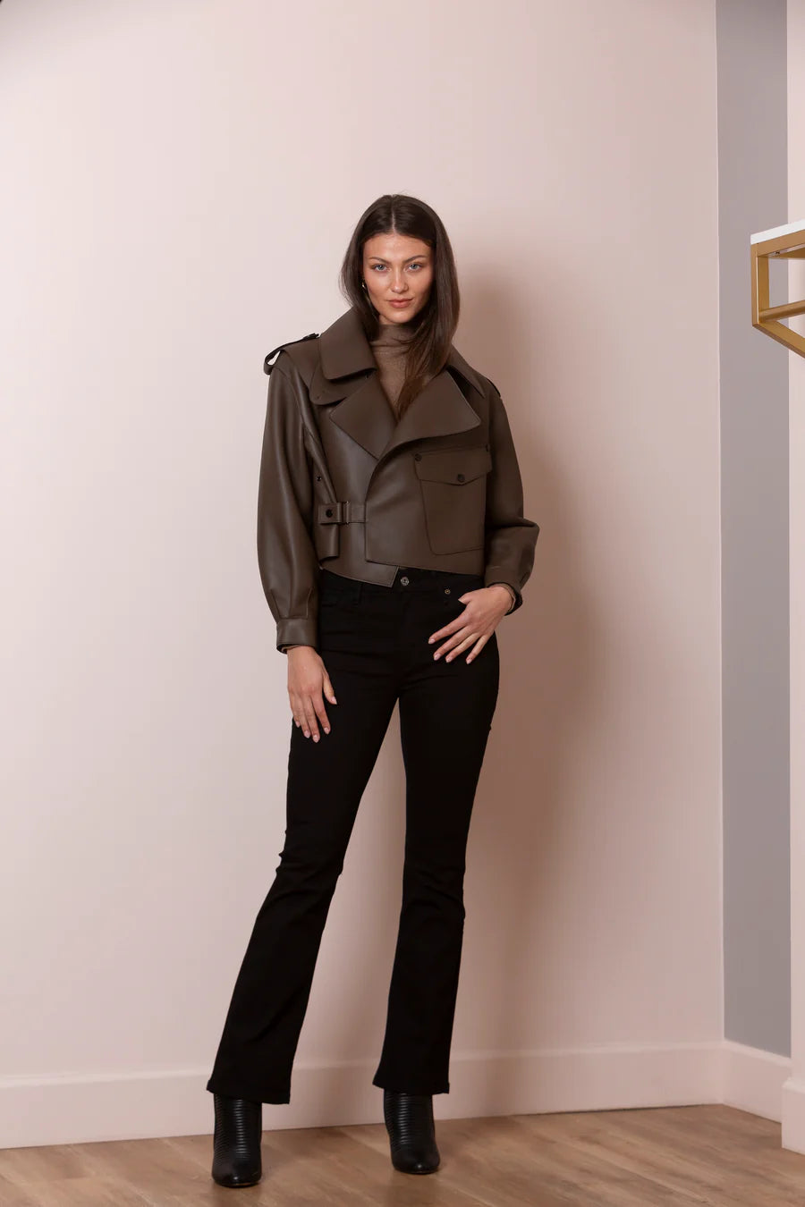 Brando Lambskin Jacket