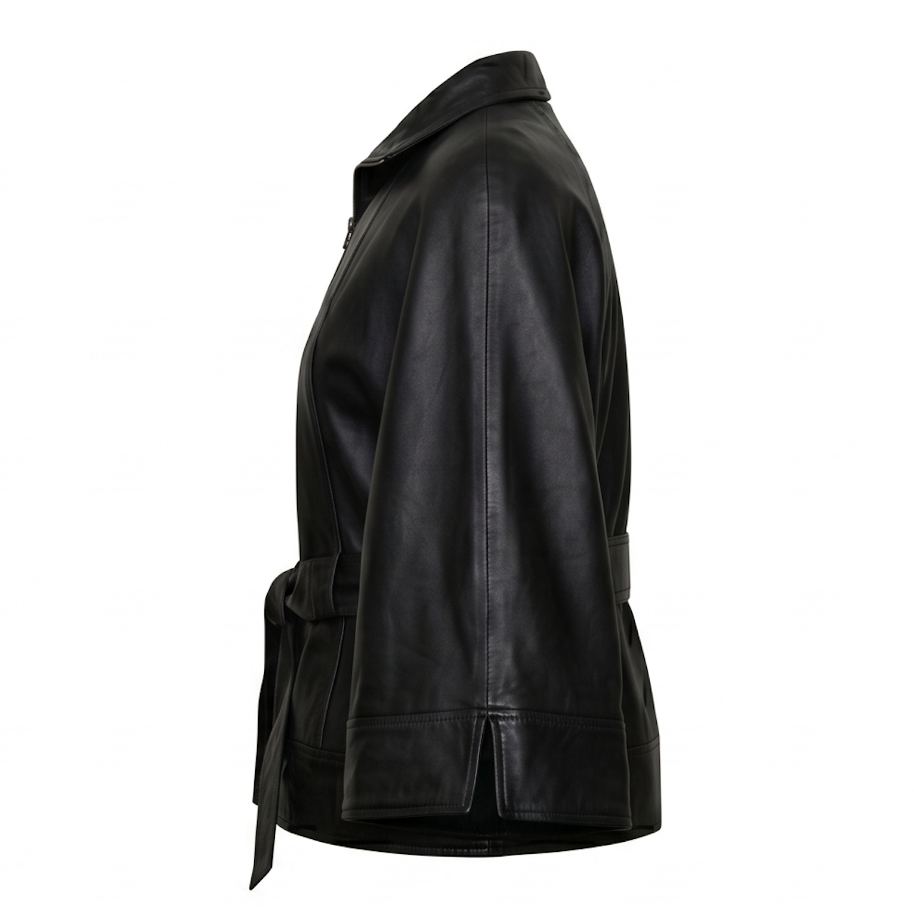 Mercer Leather Jacket Cape