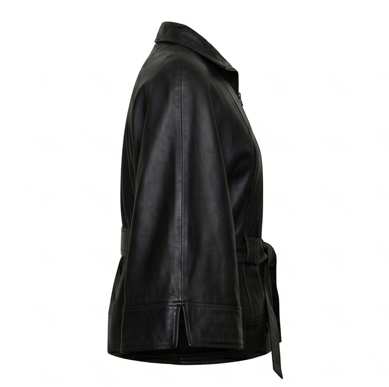 Mercer Leather Jacket Cape